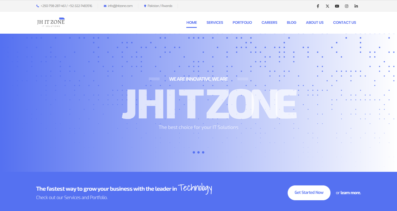 JH IT ZONE - حلول تكنولوجيا المعلومات، التدريب والتحول الرقمي