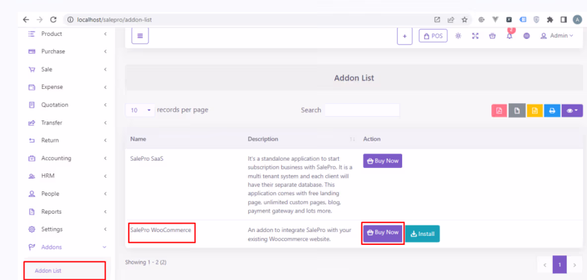 WooCommerce Addon Purchase