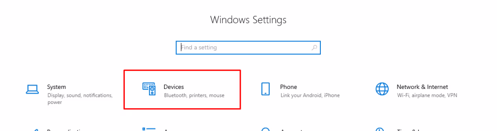 Browser Printing Step 1