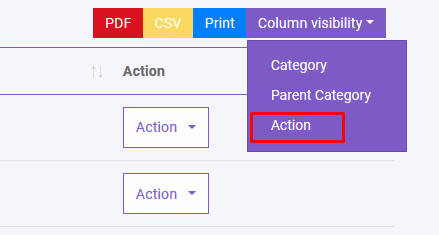 Column Visibility