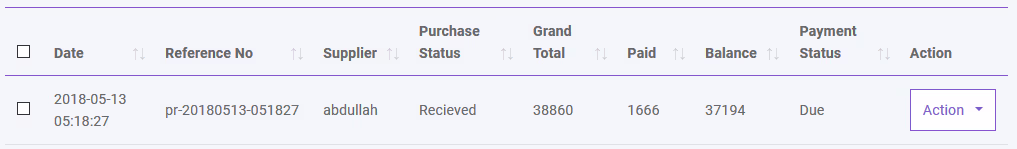 Purchase Summary